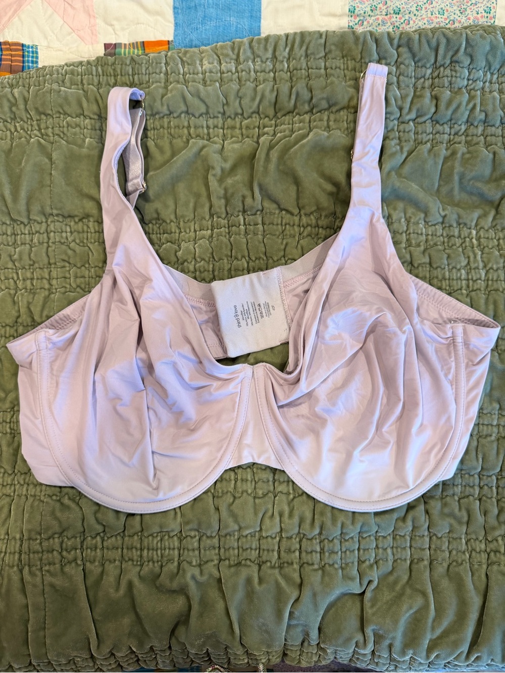 ThirdLove 40F Nude Microfiber Underwire Full Coverage Daily Support Bra Soft Fit